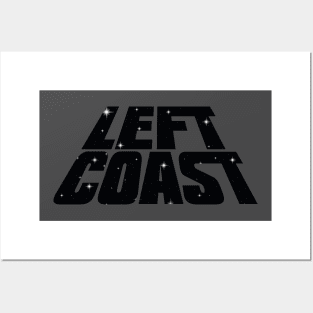 Left Coast SW Space Logo Posters and Art